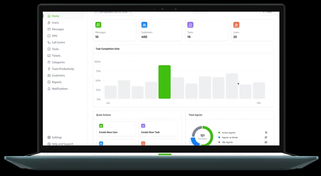 NativeTalk CRM customer conversation workspace