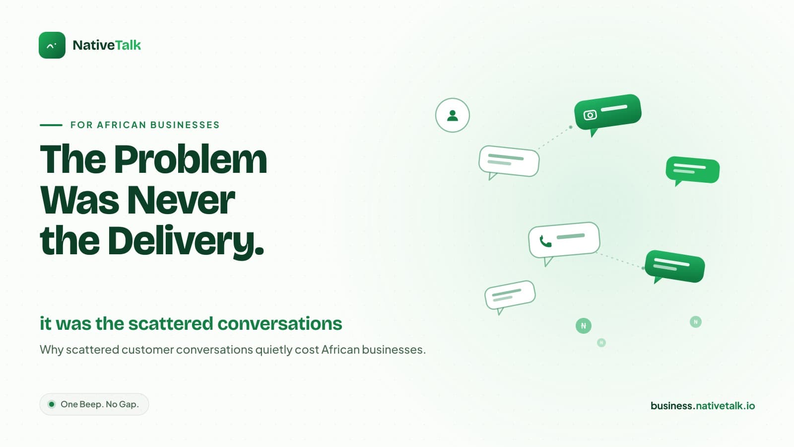 Why Scattered Customer Conversations Cost African Businesses.