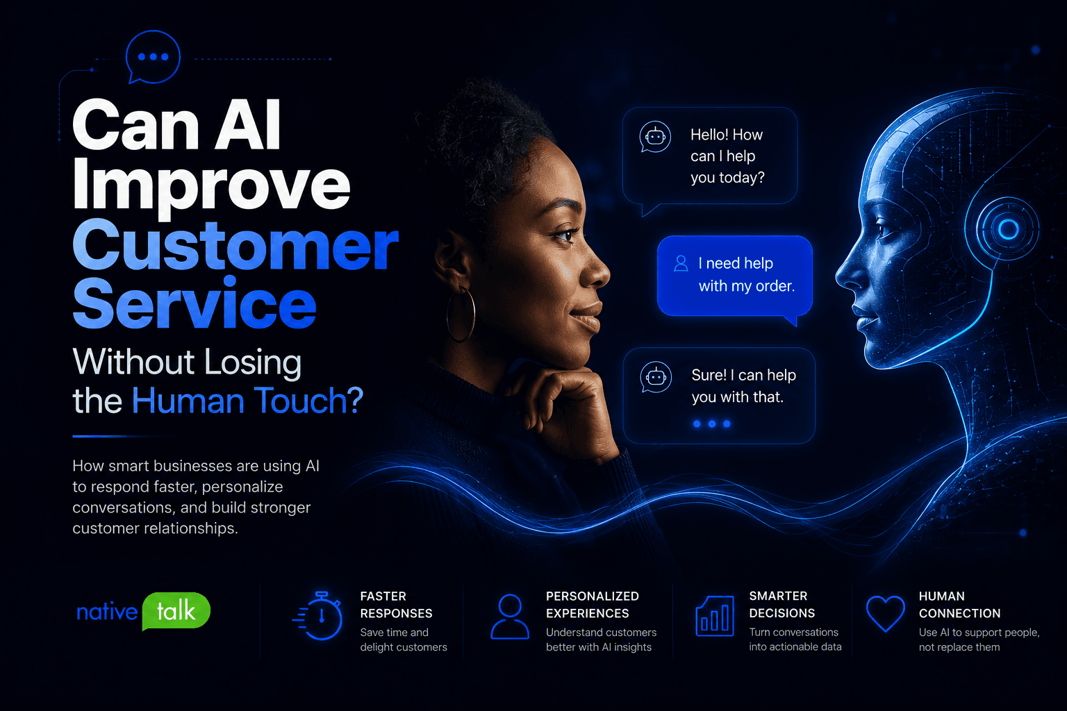 Can AI Improve Customer Service Without Losing the Human Touch?